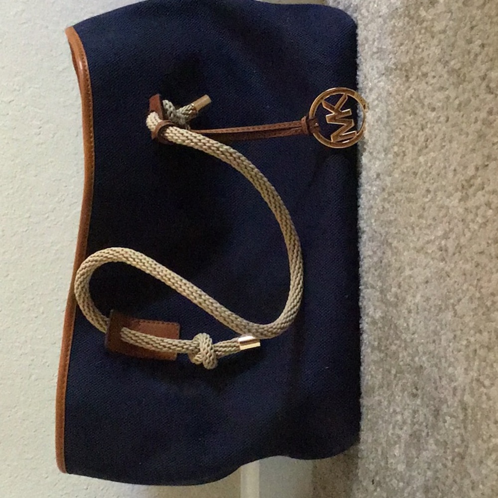 Canvas Michael Kors Purse/Bookbag